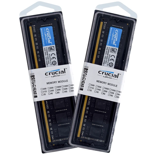 Ram Hp Probook Crucal DDR3L 16GB 1600 2x 8GB PC3-12800 Laptop