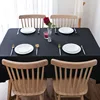Party Black Waterproof Tablecloth Wedding Banquet Hotel Clothing Direct Sales Oversized Podium Home Decoration Table Cloth 3