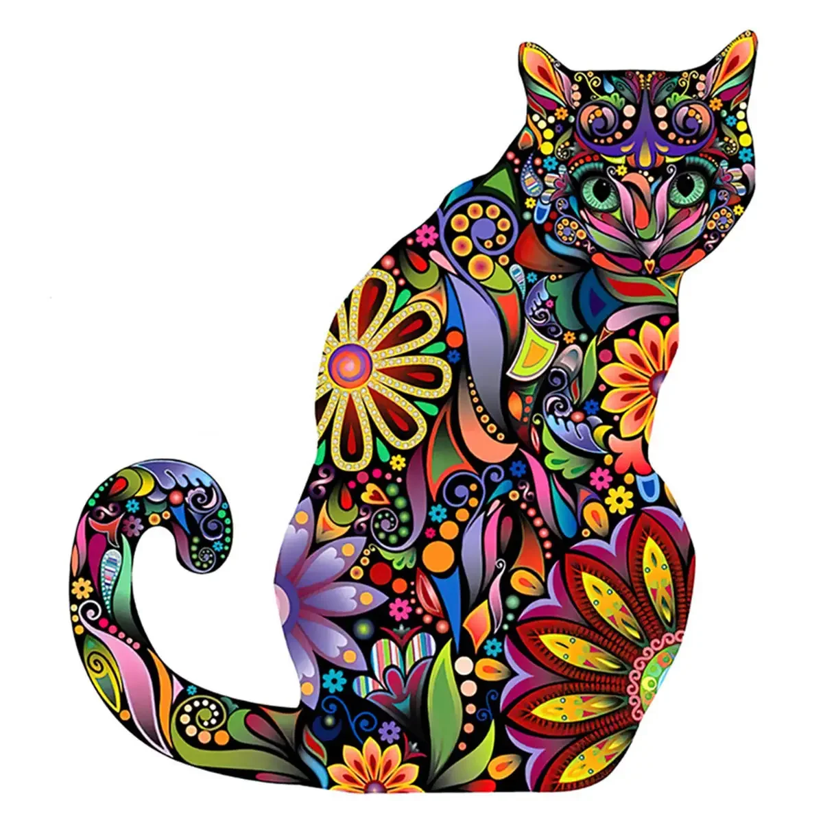 Puppy Dog Cat 3D Animal Puzzles Wooden Puzzle Adult Kids Jigsaw Puzzles Montessori Games Children Christmas Gifts Toys 5