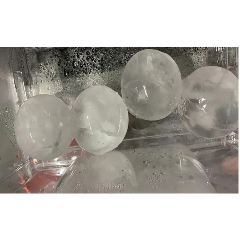 Electric Intelligent Portable Home Ice Round Hockey Puck Maker Mini Ready-To-Eat Ice Self-Cleaning Maker