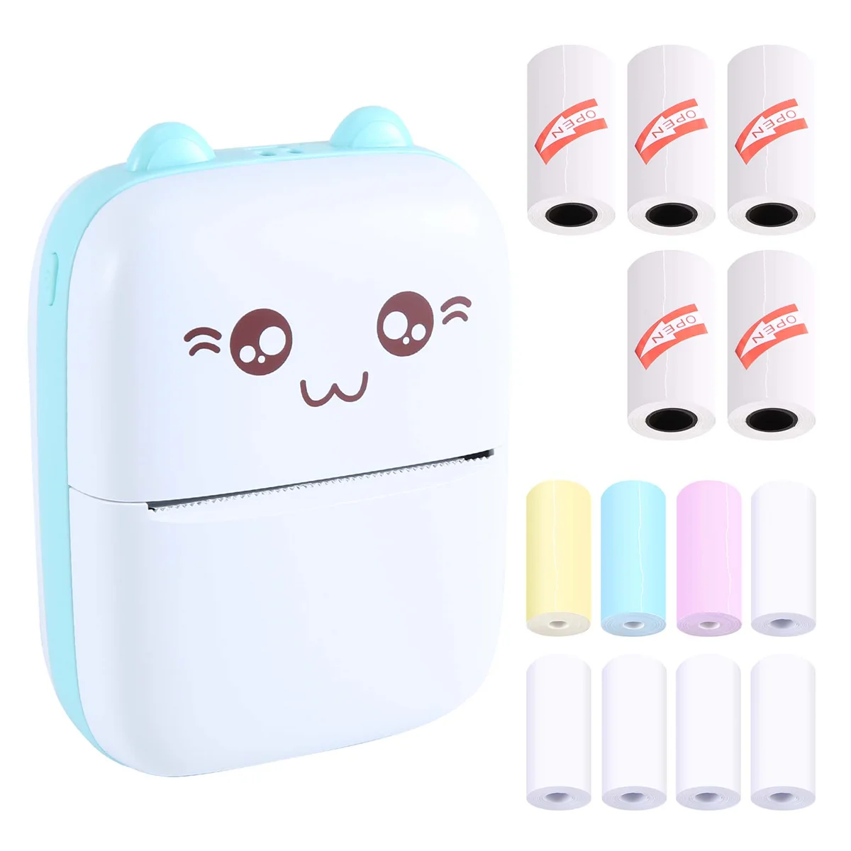 

Мини-принтер, карманный принтер, термофотопринтер, портативный мини-фотопринтер, мобильный фотопринтер для смартфона