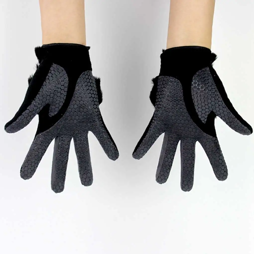 

Female Golf Gloves Anti-skid Gym Warm Training Warm Comfortable Mitts