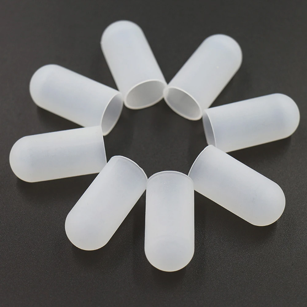 5PC Finger Guard Heat Resistant Anti-skid Silicone Finger Cap Cover Sleeve Anti-scald Protection Kitchen Accessories