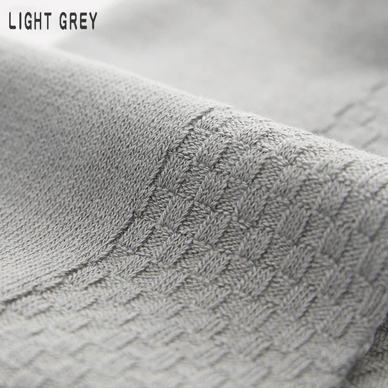 5 Pairs Bamboo Fiber Men's Socks Classic Business Crew Socks Spring Autumn Casual Comfortable Breathable Compression Bamboo Sox