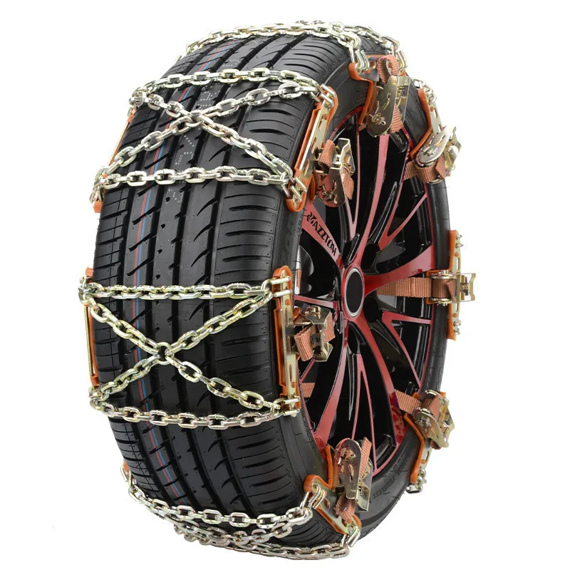 Car universal 2pc winter truck wheel tire tire snow ice chain belt winter skid car SUV wheel chain mud road safety