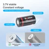 Soshine 3.7V 18350 1000mAh Rechargeable Battery 1000mAh Lithium Batteries Li-ion Battery 1000 Times Cycle Charge Full Time 1h 3