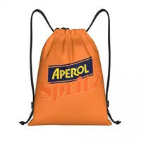 Aperols Spritz Drawstring Backpack Gym Sports Sackpack String Bags for Exercise 1