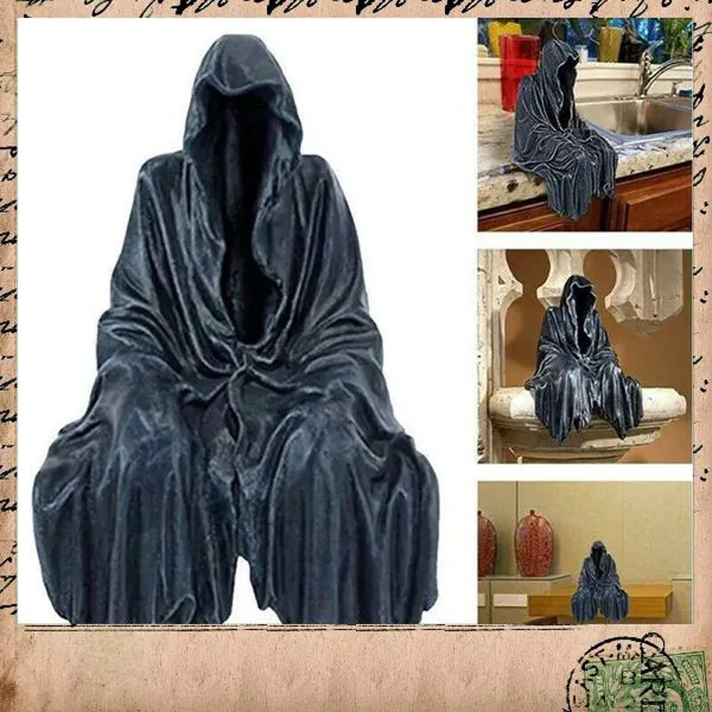 

Decorations Black King Lord of Mysteries Ornaments Thriller Black Pavilion Garden Ornament Crafts Ornaments