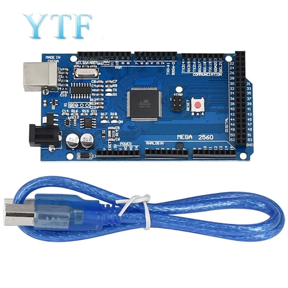 Rampas de Impressora 3d 1.4 Kit Mega 2560 Heatbed Mk2b 12864 Controlador Lcd Drv8825 Endstop Mecânico Cabos - Imagem 3