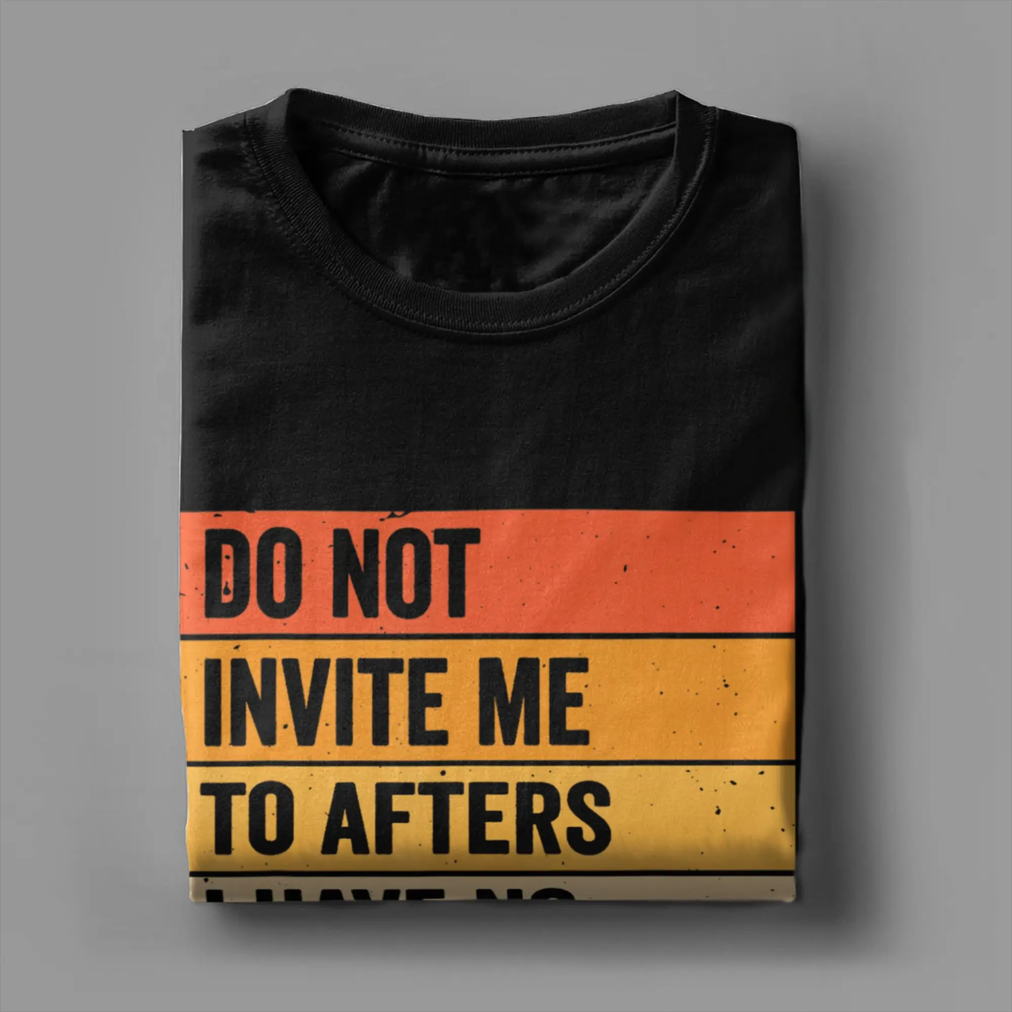 Men's Classic Pure Cotton No Self Control Novelty Summer Tee