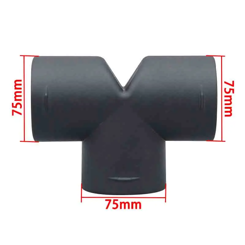 Heater Duct Connector 42/60/75mm Car Heater Duct Pipe Joiner Straight Joint Hose Tube for Eberspacher or Webasto