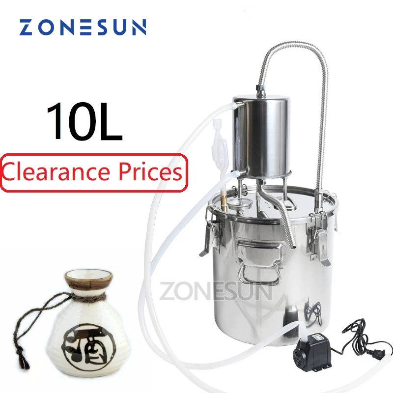 Zonesun Brewery Equipment Wine Beer Alcohol Water Distiller Moonshine
