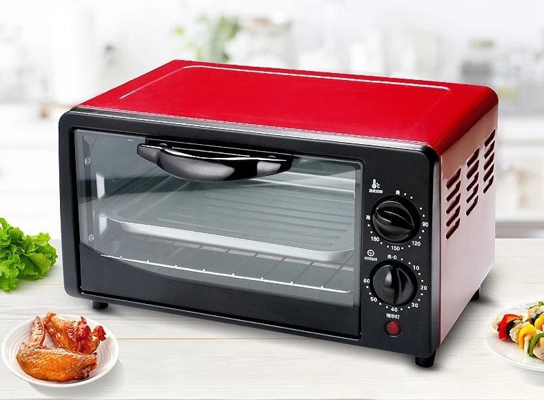 Description Picture 5 of item12L Timing Electric Oven With Grill Cooker Household Baking Machine Temperature Control Breakfast Machine Cake Baking EU Plug