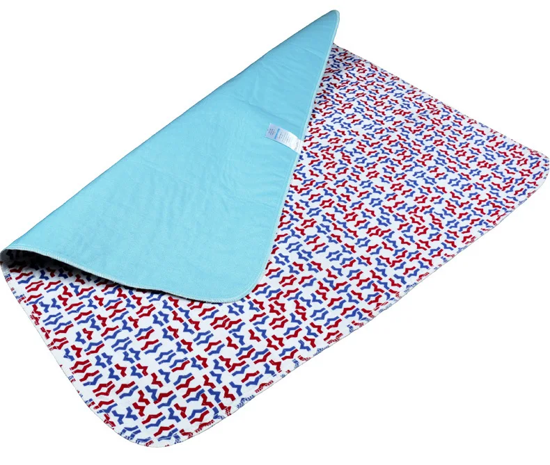 Reusable Washable Bed Protector Pad for Elderly Incontinence - Absorbent and Waterproof Mattress Underpad 6