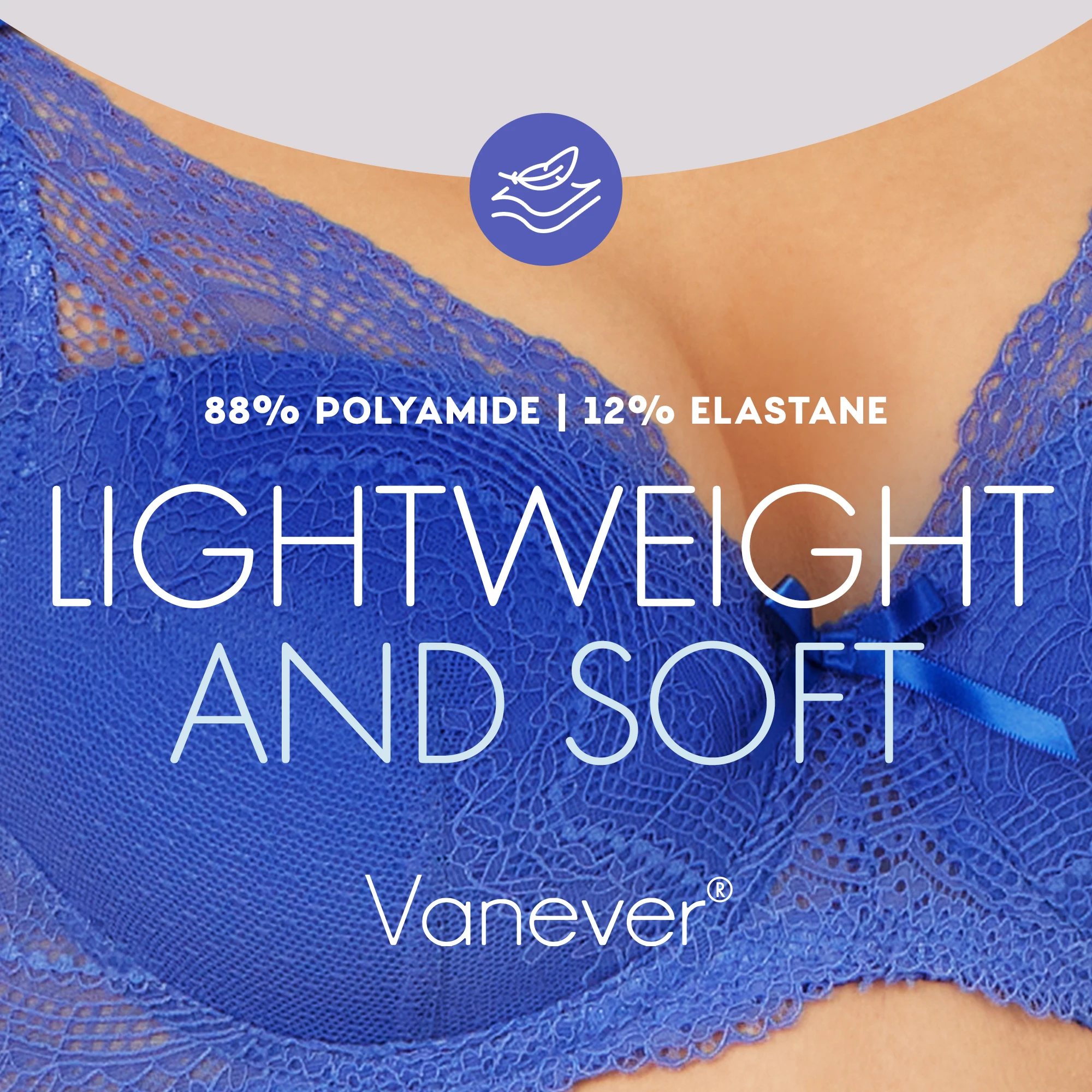 Vanever 1Pcs Women Allover-lace Push-up Perfect Shape Bra, Sexy Ladies’ Underwired Padded Bra, Underwear & Lingeries for Women