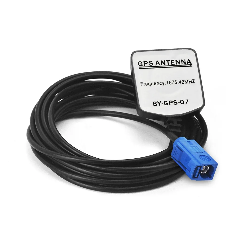 

Superbat 1575.42MHz Mini GPS Antenna Fakra C Female Aerial Signal Booster 3M Cable for Audi BMW