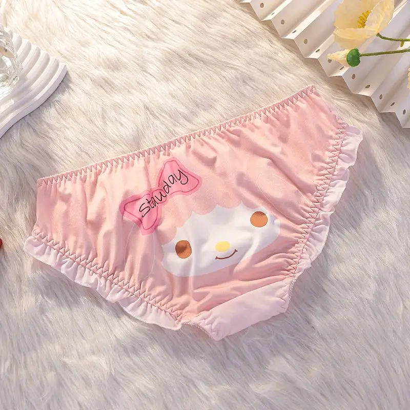 Kawaii Sanrios Couple Panties Anime Hello Kittys Cinnamorol