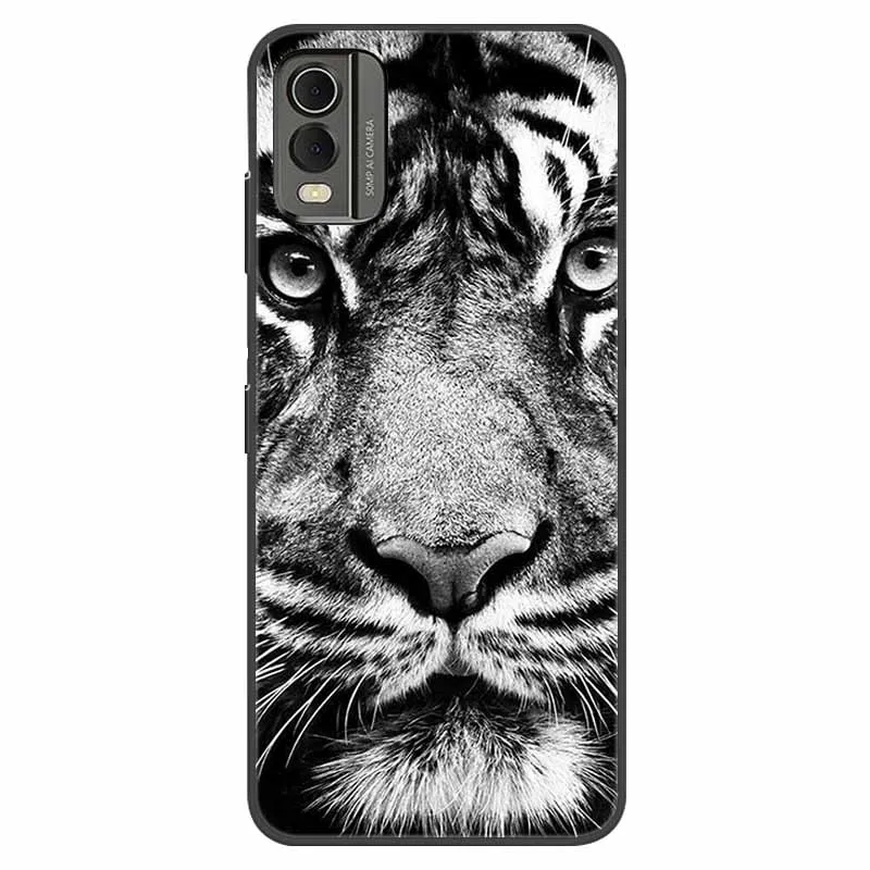 Shockproof Soft Silicone TPU Back Cover with Cute Cartoon Design