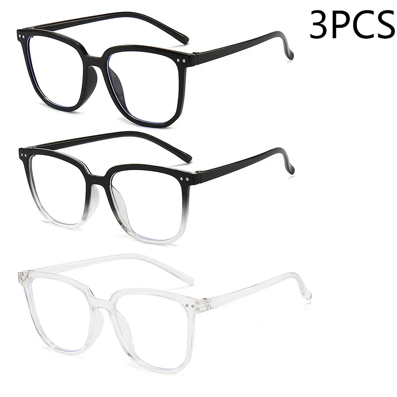 Retro Chic Women's Anti-Blue Light Glasses with Classic Eyeglass Frame