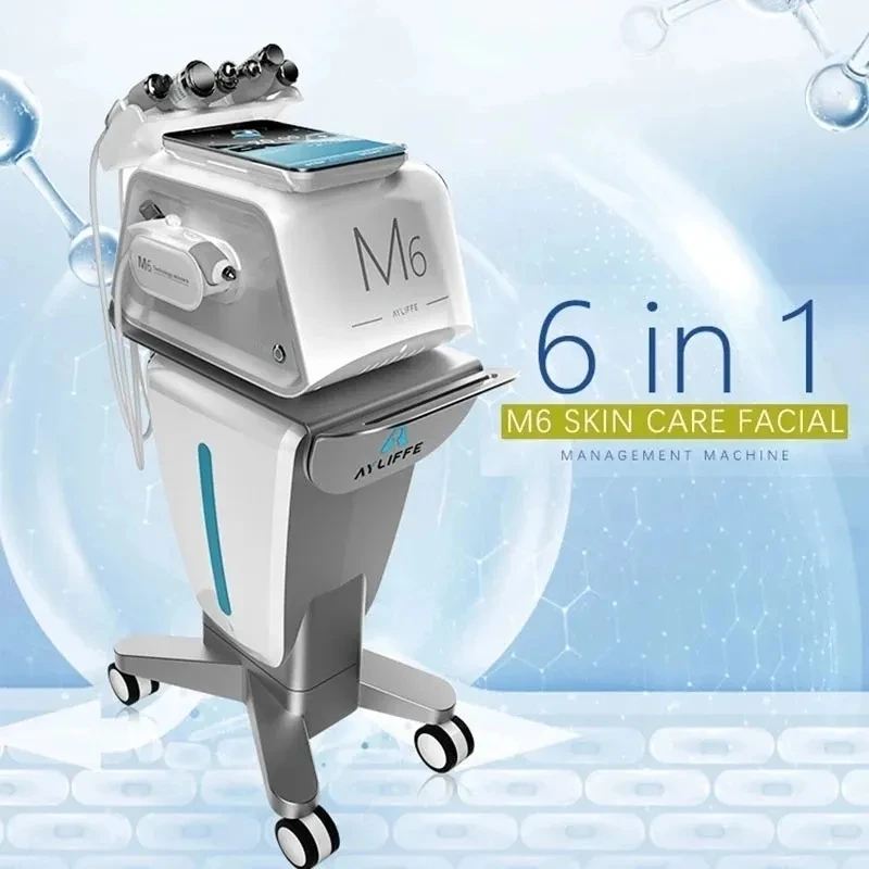 

2024 NEW Upgrade M6 Clean Repair Skin Care Microdermabrasion Facial 6 in 1 Portable Hydra Beauty Healthy Facial Machine SPA