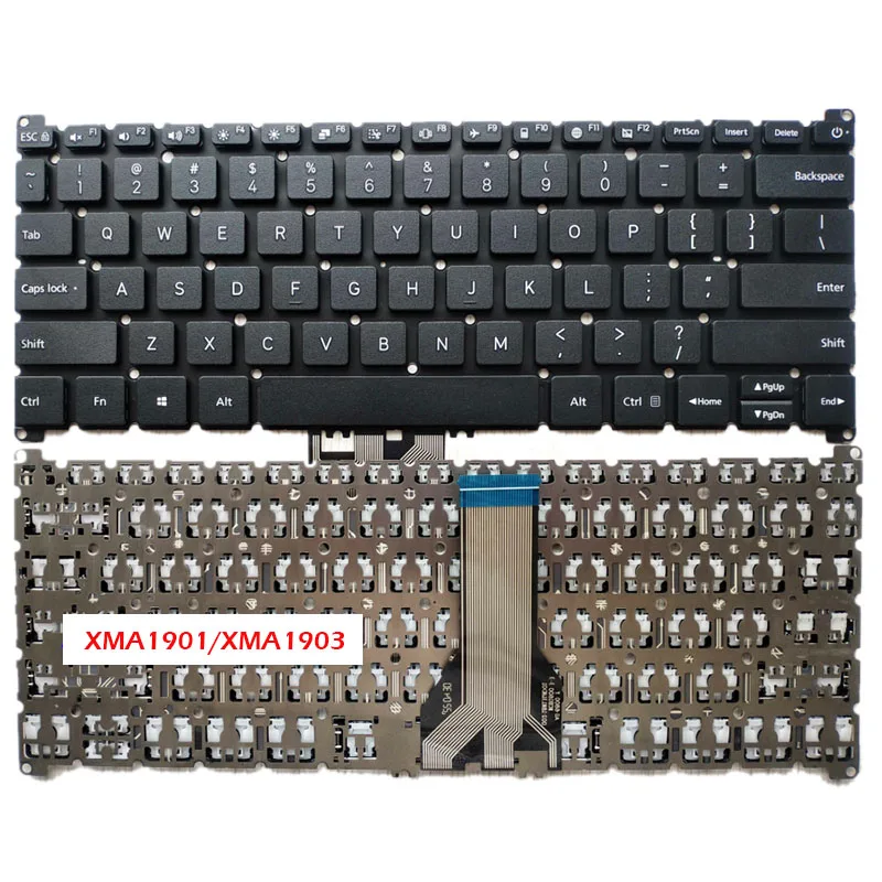 Eua para Xiaomi Redmi Livro Xma1901-dg Teclado Portátil Inglês Novo