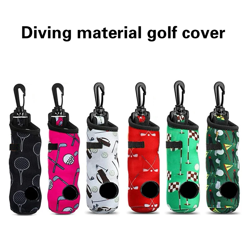 1PC Golf Ball Bag Portable Mini Golf Ball Waist Pack Can Hold 3 3 Nail Storage Pouch Waist Belt Clip Accessories