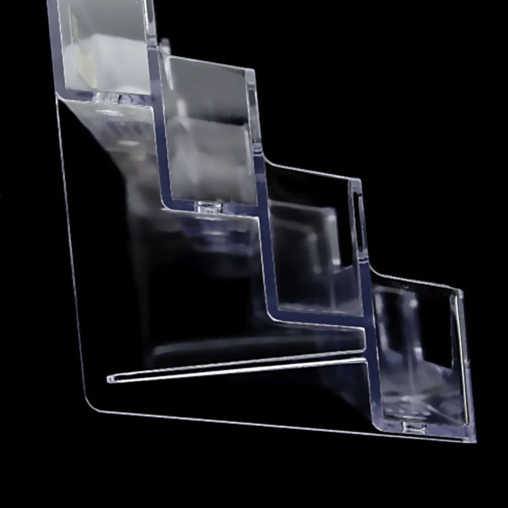 1 Pcs Exclusive For Exhibition Multi-layer Plastic Desktop Business Card Holder Desk Shelf Box Storage Transparent transparent storage box,storage box,desk organizer,storage organizer