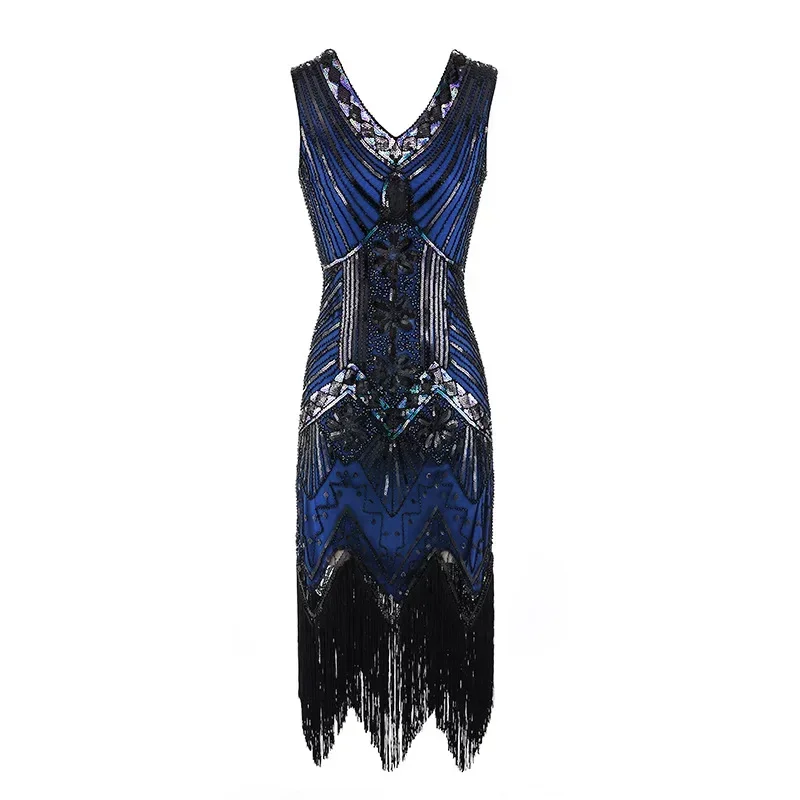 Girl Dance Costume 1920s Flapper Dress Plus Size S-4XL Women's Fashion Vintage Great Gatsby Charleston Sequin Tassel 20s Party Dress Girl Costume