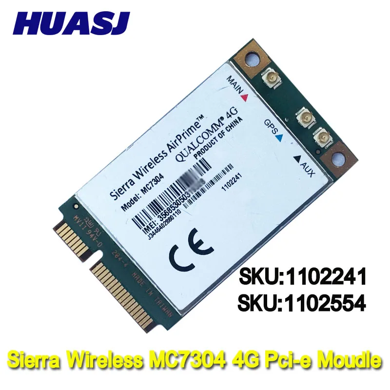 Huasj Sierra Wireless Airprime Mc7304 Pcie Lte Módulo 4g Hspa Mais Wcdma 1102241 1102554