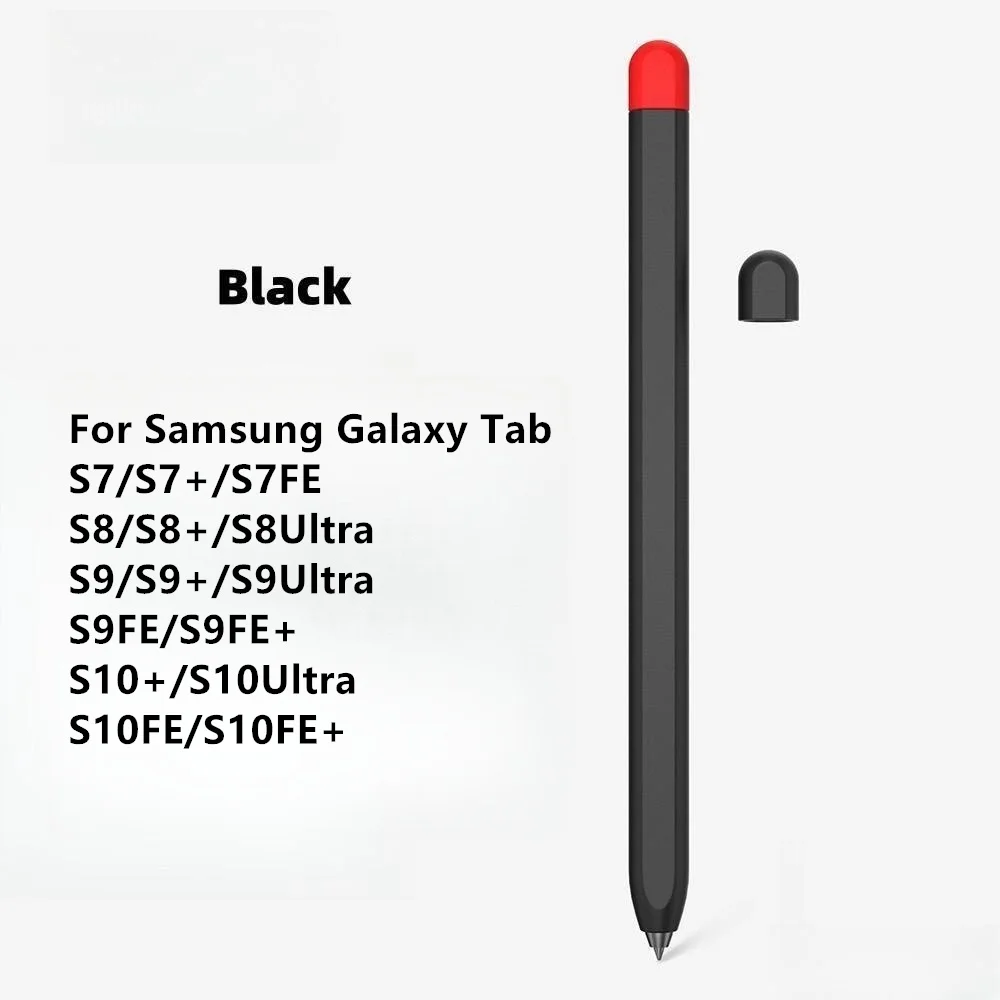 Silicone Shockproof Tablet Case with Stylus Sleeve