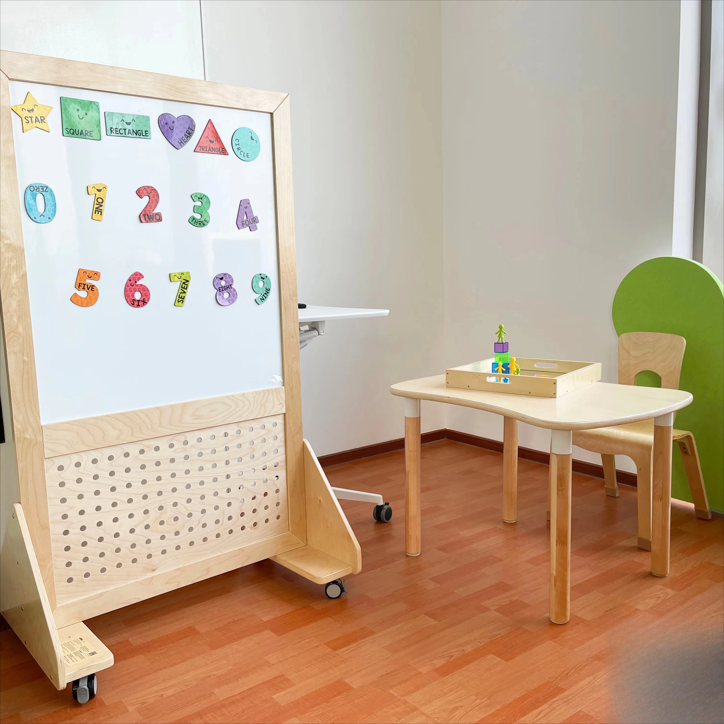 Modernes Design, magnetische Malerei, Erkundung, doppelseitige Spielzeug-Anzeigetafel für Kinder