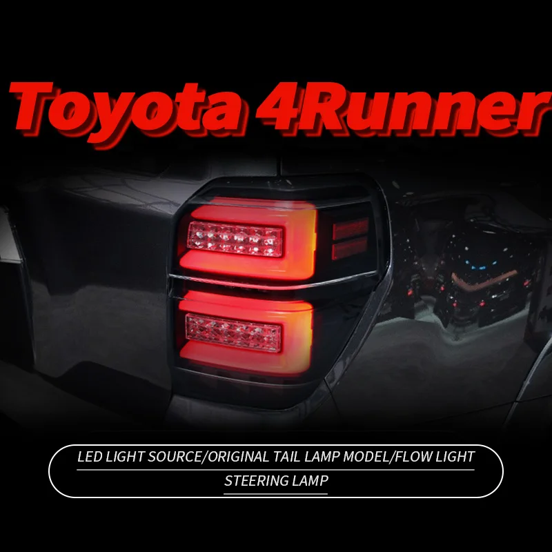

LED Taillights for Toyota 4Runner 2010-2021 Start Up Sequential Turn Signal Animation Sequential Indicator Rear Lamps Assemb