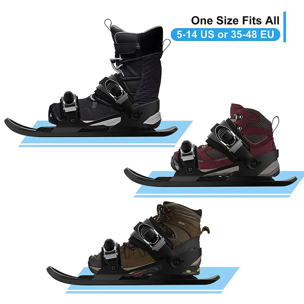 Parent-Child Ice Skate Snow Boots Set - 2 in 1 Warm Anti-Slip for Family Winter Fun