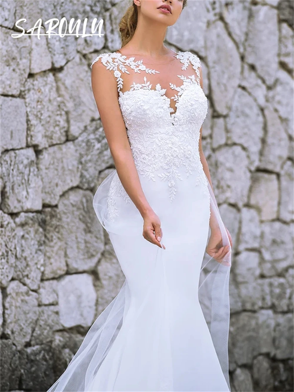 Рисунок 3 - Винтажное облегающее свадебное