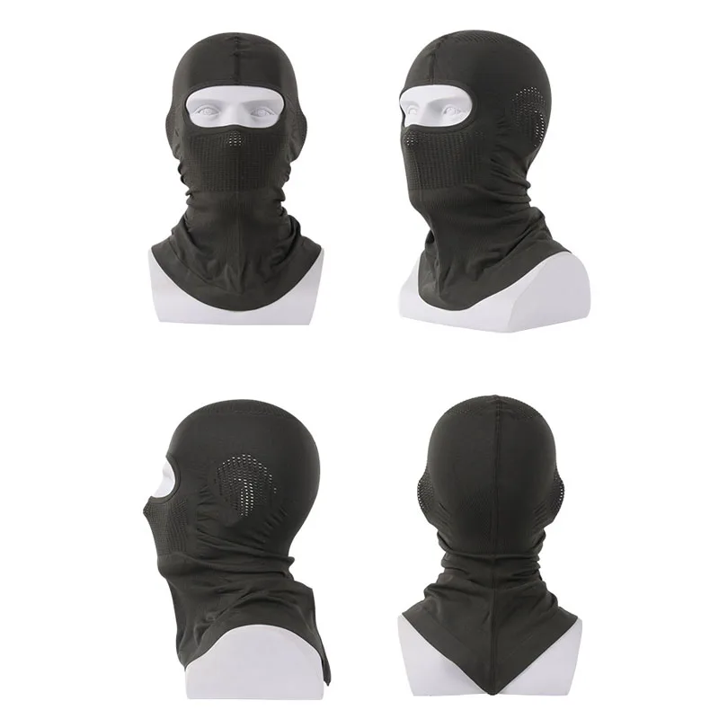 Motorcycle Mask Cycling Balaclava Full Cover Face Mask Hat Balaclava Quick Dry Lycra Ski Neck Summer Sun Ultra UV Protection