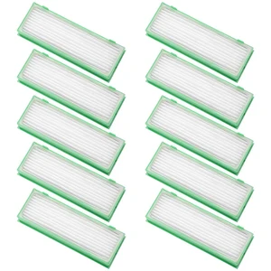 10Pcs Replacement Dust Filters Hepa Filters For Vorwerk Kobold VR200 Vacuum Cleaner Accessories