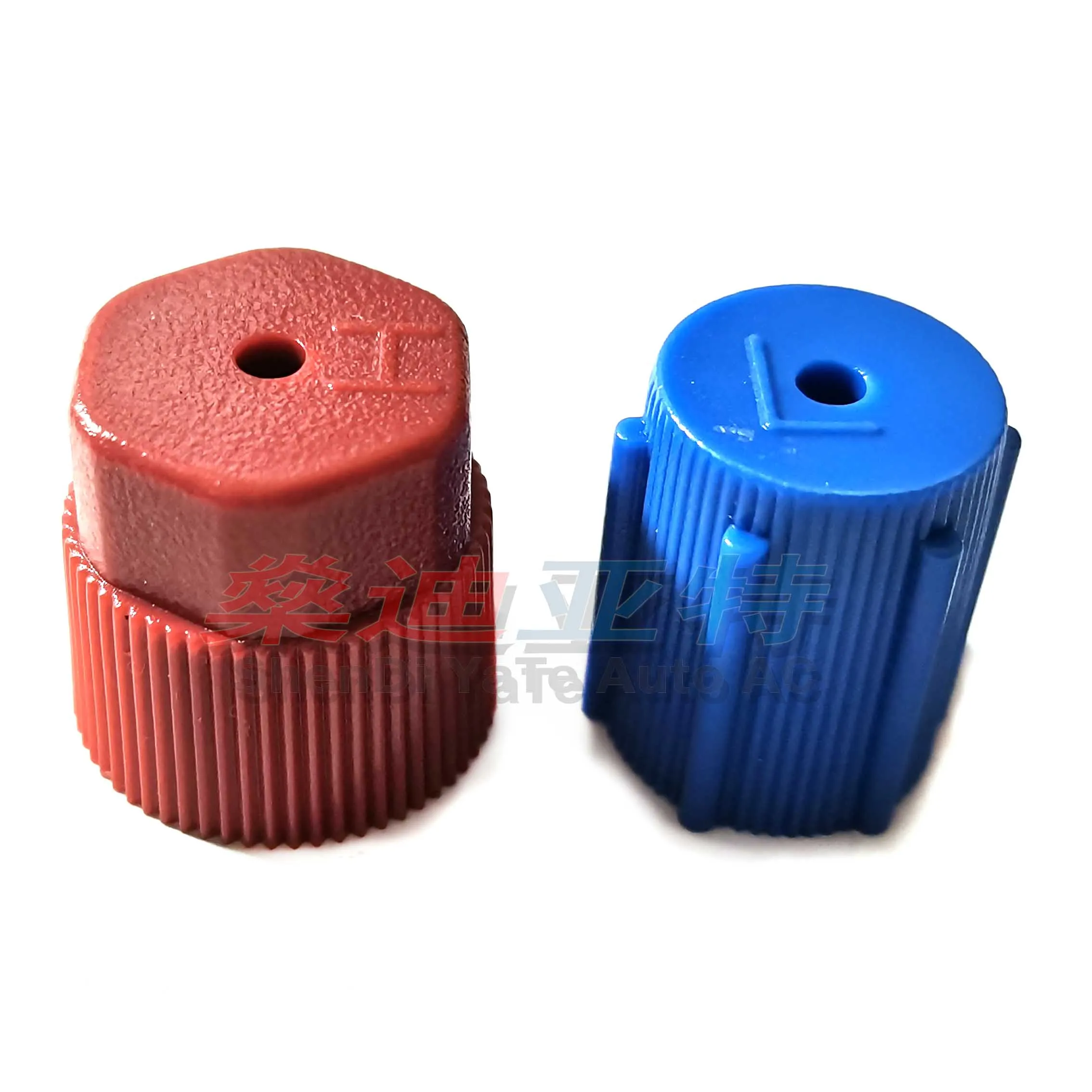 R134a A/C Valve Covers High/Low Pressure Hoses Seat Valve Cap Dust Hat For Volkswagen Bora Polo Audi Q7 Skoda Touareg Langyi air conditioning repair kit