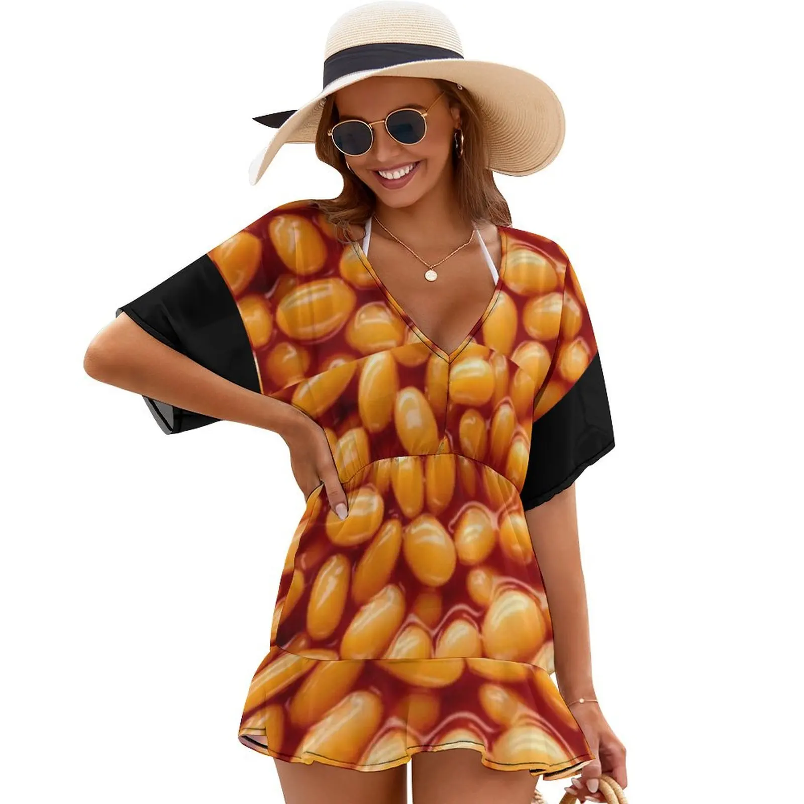 

Baked Beans Cover Ups women long dresses women formal occasion dresses party dress women elegant luxury Long dress woman