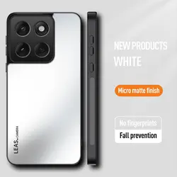 Matte Luxury Skin - Feel Hard Case with Lens Protection and Anti - Fall Design for Moto Edge 30 (WHITE)