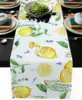 Sunflower Linen Table Runner Spring Flowers Dresser Scarf Table Runner Kitchen Family Dinner Banquet Wedding Holiday Party Decor 4