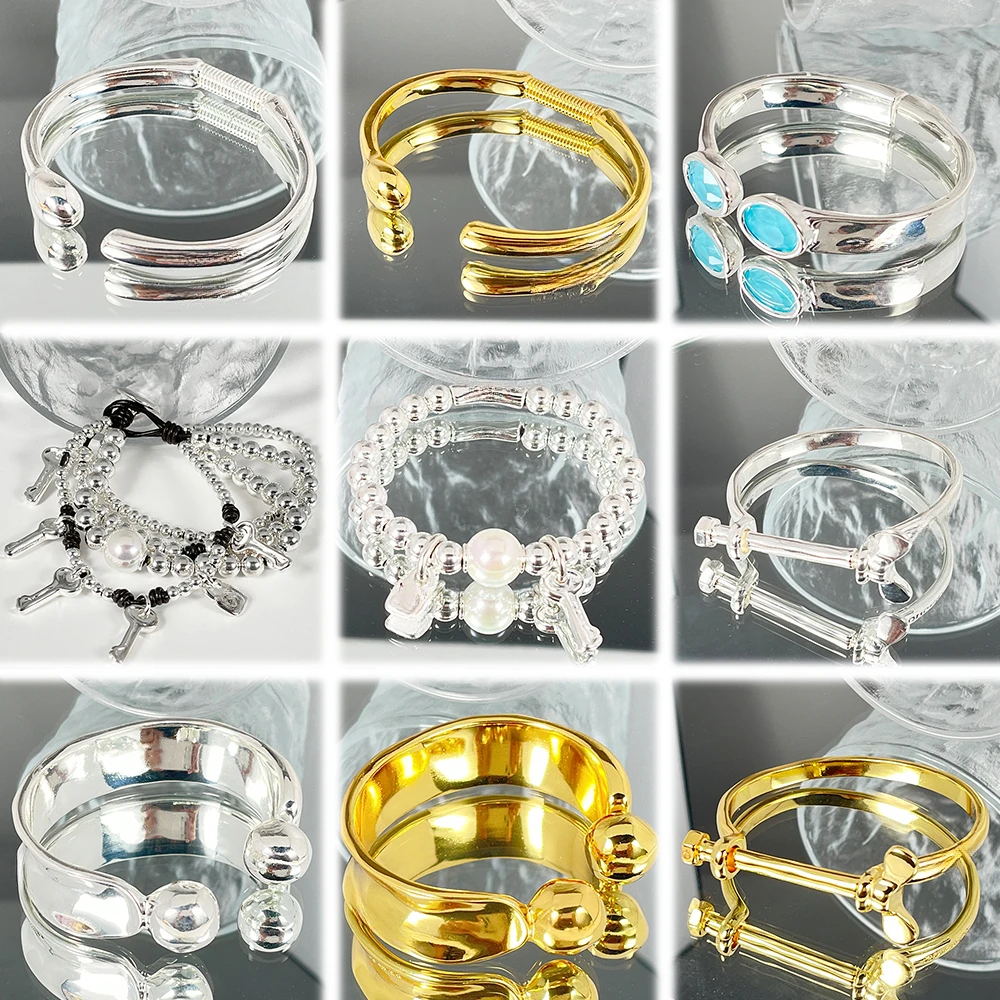 

Популярный Лидер продаж 2024, модный трендовый изысканный ювелирный браслет UNO DE 50 из стерлингового серебра 925 пробы для женщин, Прямая поставка