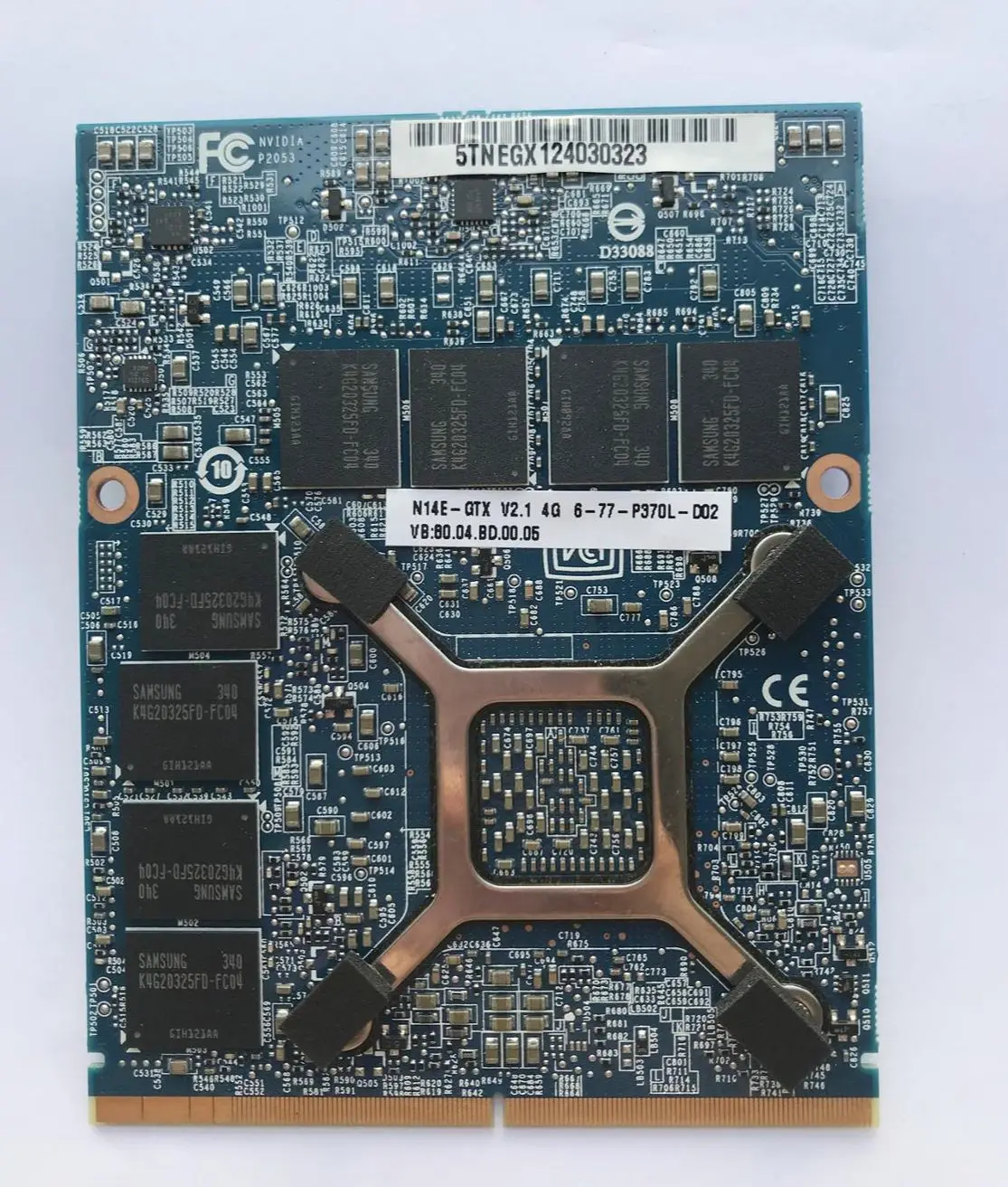 노트북용 오리지널 GTX 780M GTX780M 4G N14E-GTX-A2 비디오 그래픽 카드, 델 M17X R5 R4 M18X R2 R3 R4