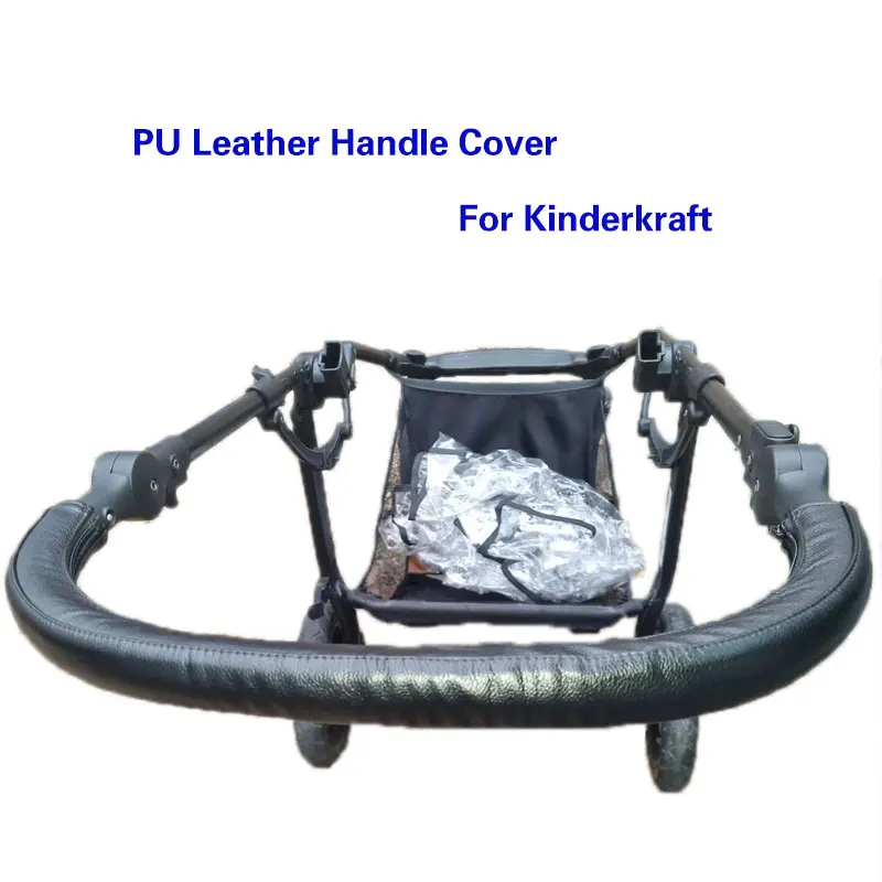 Pu Leather Handle Cover 1Pcs For Kinderkraft Stroller