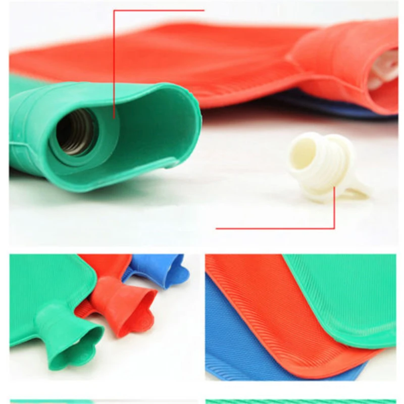1750-500ML Dicke Wärmflaschen, tragbare Gummi-Winterwärmebeutel, Handwärmer für Mädchen, Taschenwärmer für Hände und Füße, Warmwasserflasche – Detail 15