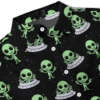 Funny Alien Graphic Shirts Oversized Men's Shirt 3d Printed Pattern Male Clothing Casual Lapel Tops Button Summer Apparel 6