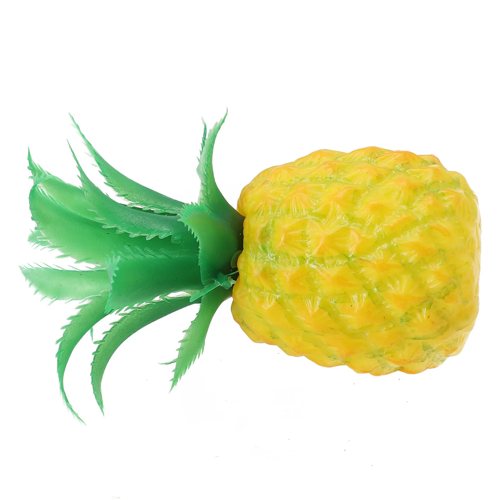 Fruits Artificial Pineapple Lifelike Decoration Display Props Fake Imitation Plastic Realistic Kitchen Practical