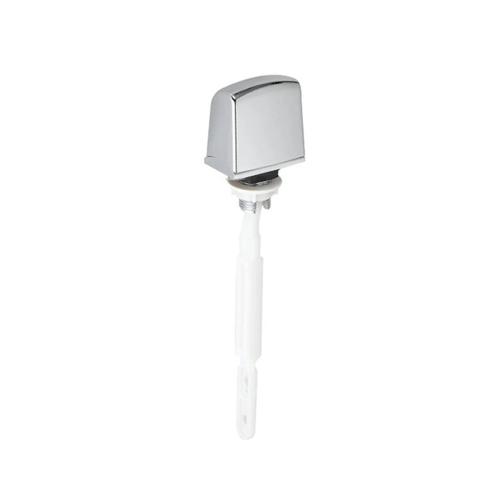 Toilet Flush Lever Switch Push Button Tank Replacement Bathroom Toilet Parts 1pc