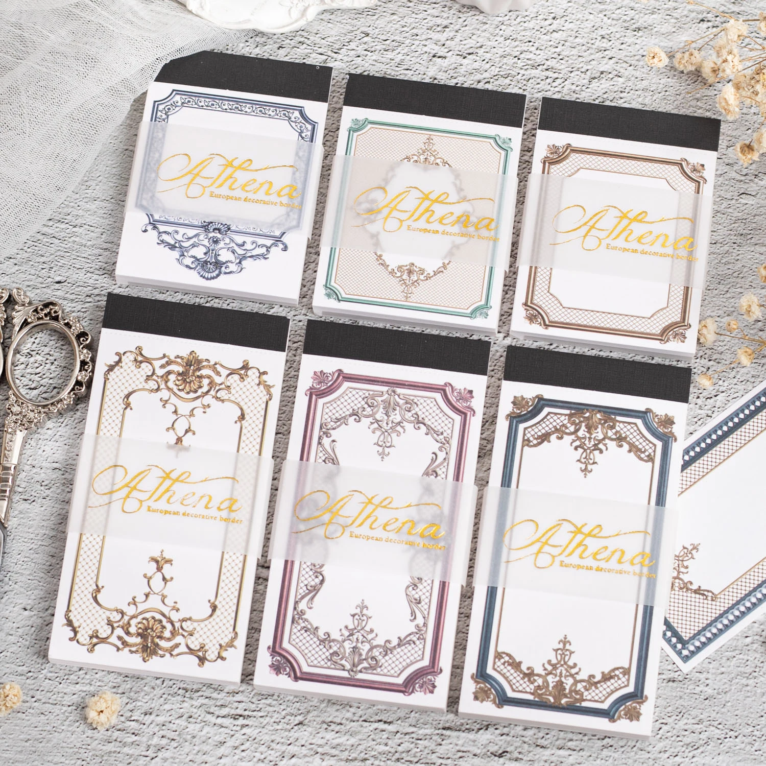 

Винтажный блокнот для записей серии Athena, 30 листов