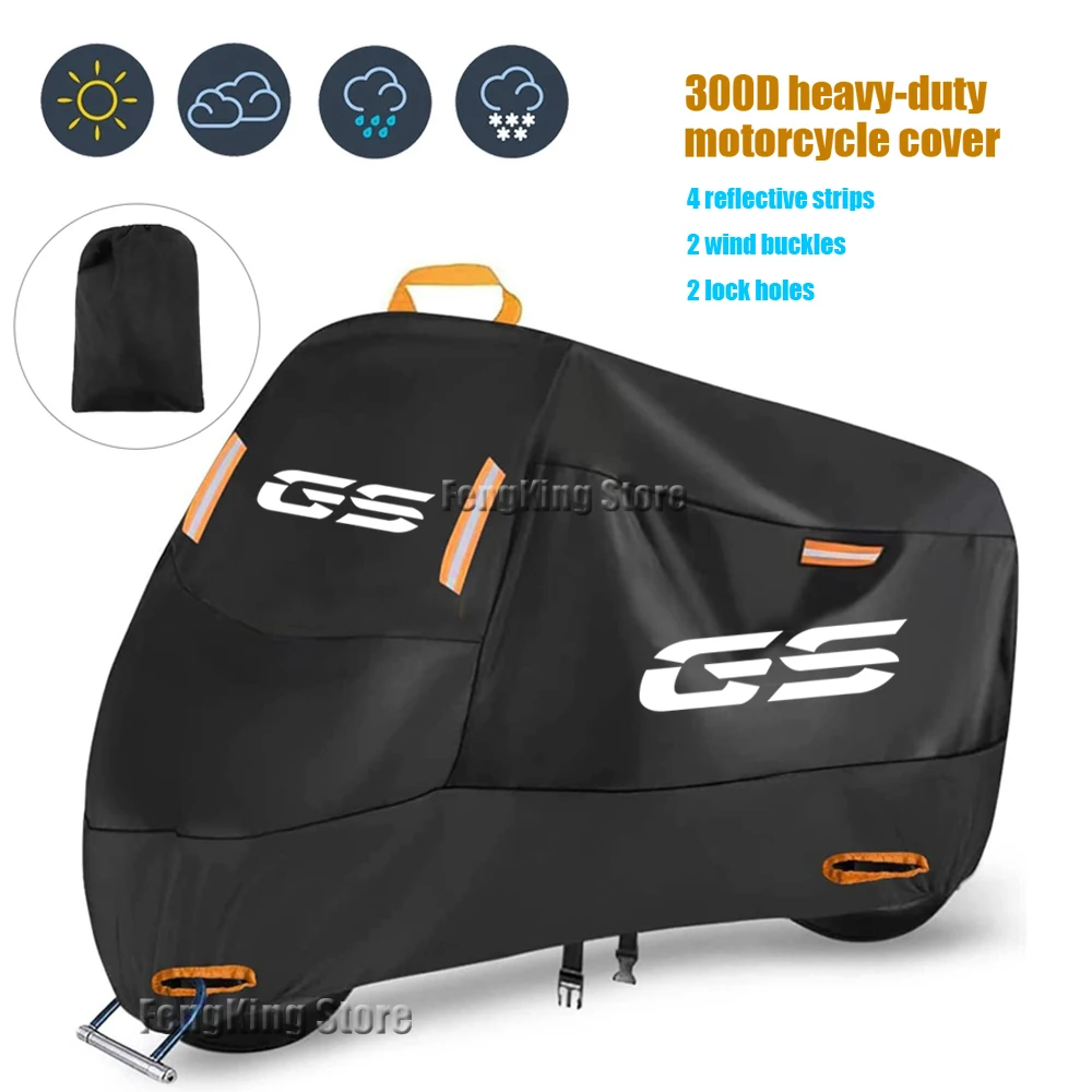 

For BMW R1250 GS ADVENTURE r1250gs adv Motorcycle Cover Waterproof Outdoor Scooter UV Protector Rain Cover