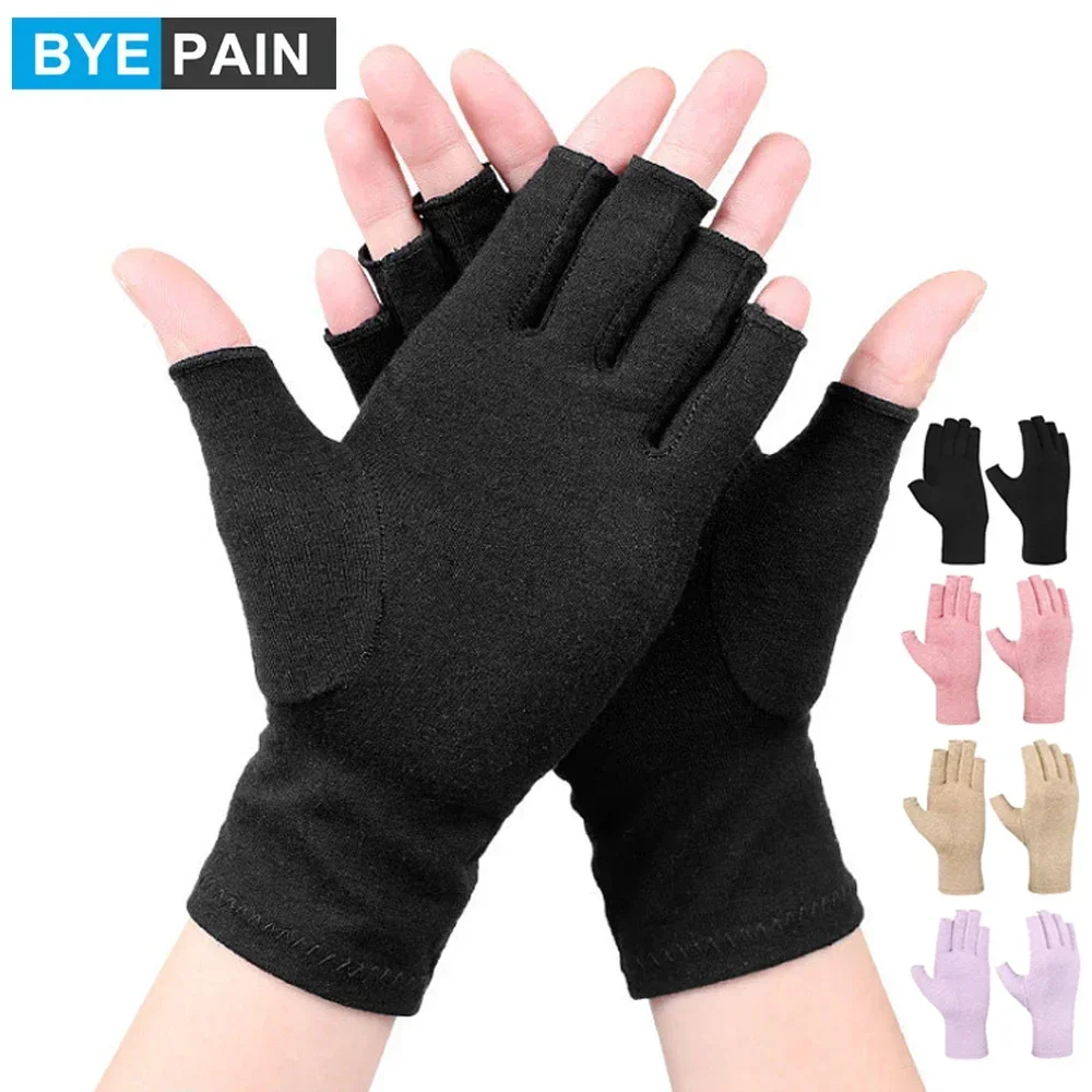 

1 пара, мужские и женские перчатки для сжатия пальцев